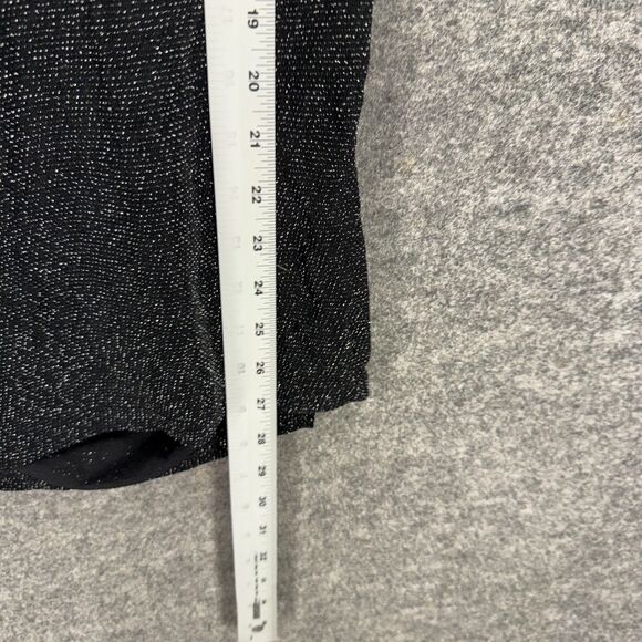 Chaize Blouse Women M Medium Black Short Sleeve Round Neck Pullover Casual - Picture 4 of 7